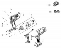 Stanley SFMCF900 Type H1 IMPACT WRENCH Spare Parts